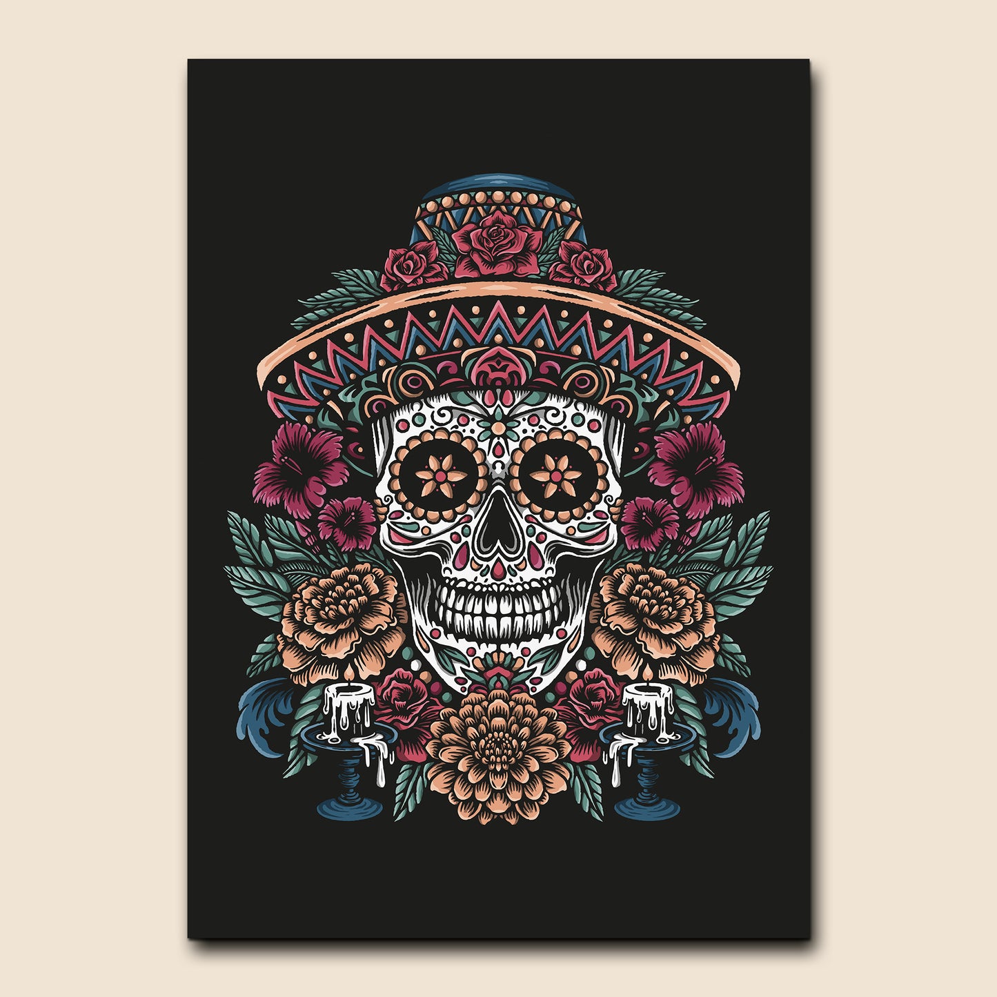 Broche Noire avec Cabochon en Verre Femme Calavera Gothique Broche Noire avec Cabochon en Verre Femme Calavera Gothique